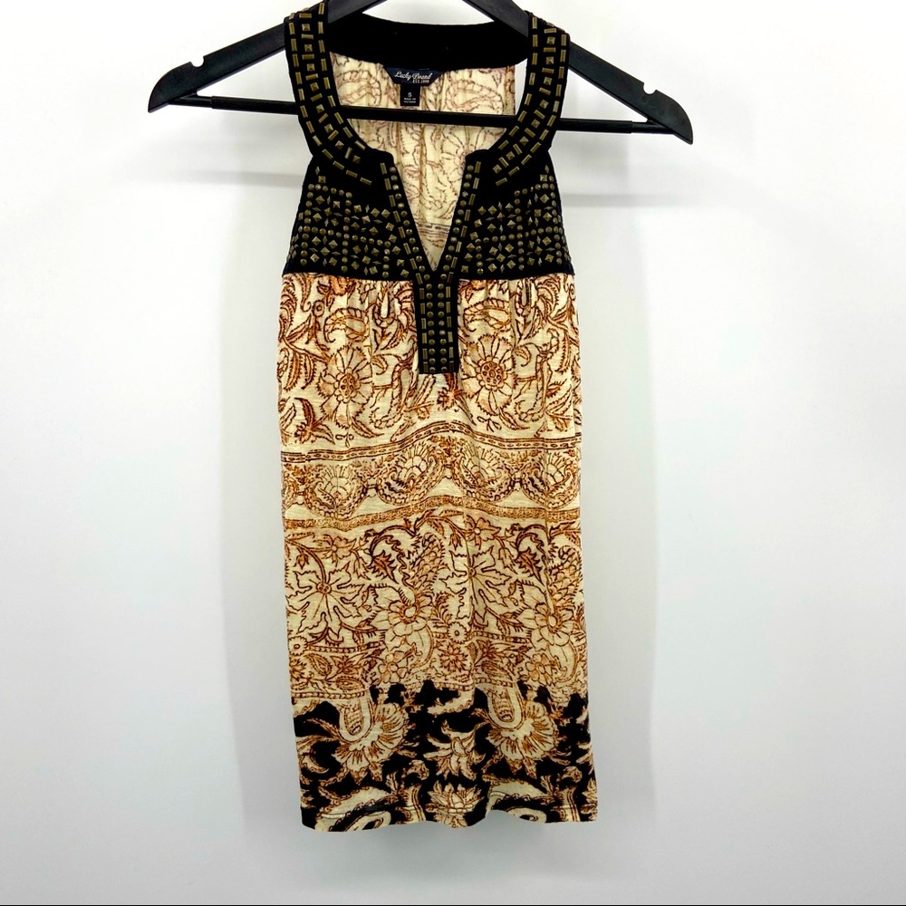 Lucky Brand Sleeveless Tunic Top - Size: Small